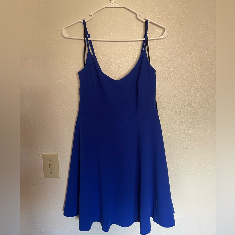 Royal blue Lulu’s dress